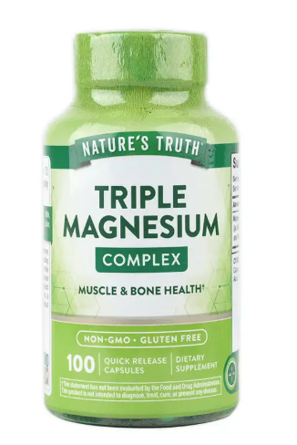 Nature's Truth Triple Magnesium Complex 100 Capsules